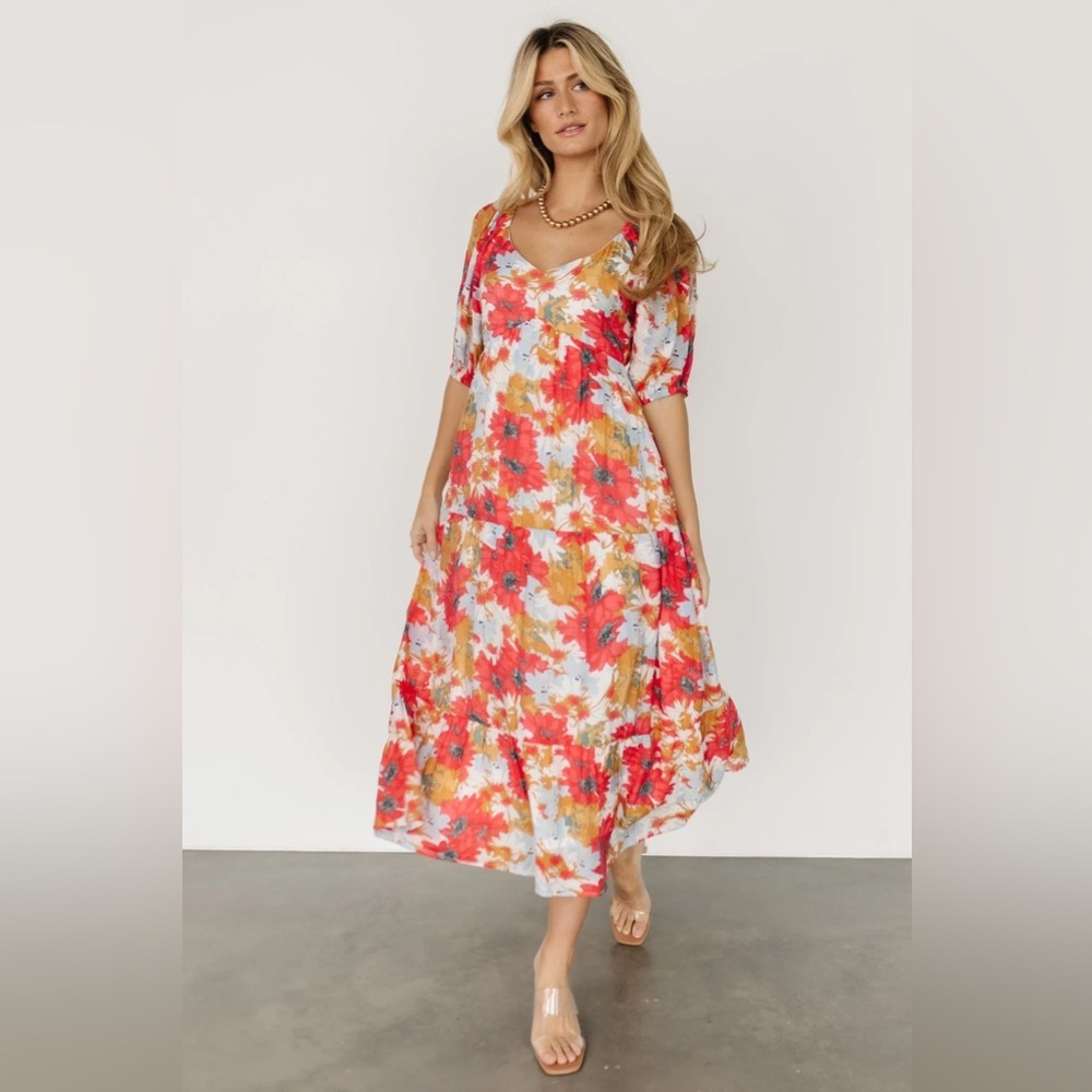 Baltic Born Denton midi floral dress